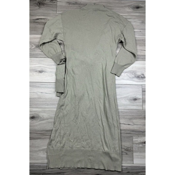 Jonathan Simkhai Hope Wrap Knit Sweater Midi Dress CutOut Mock Neck Sz S Revolve - Picture 6 of 6